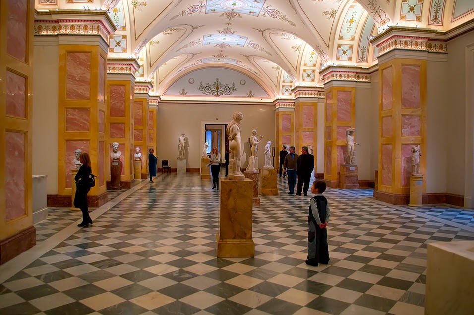 sala del museo hermitage
