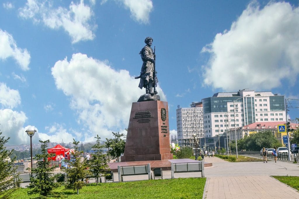 Monumento al fundador de Irkutsk